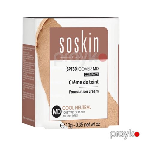 Tonal krem SPF30 Sərin neytral 10 q — Bakı