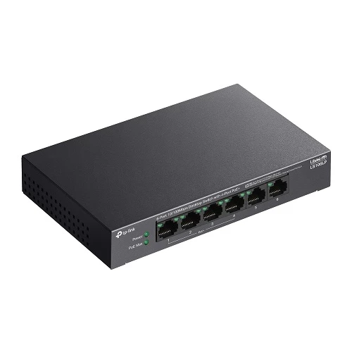 TP-Link LS106LP 6-Port PoE+ Desktop Switch — Şəbəkə və server avadanlığı, Bakı (3)