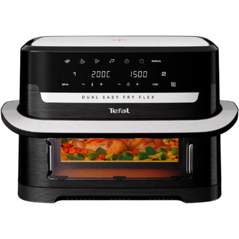 Air Fryer Tefal Easy Fry Flex Dual — Bakı