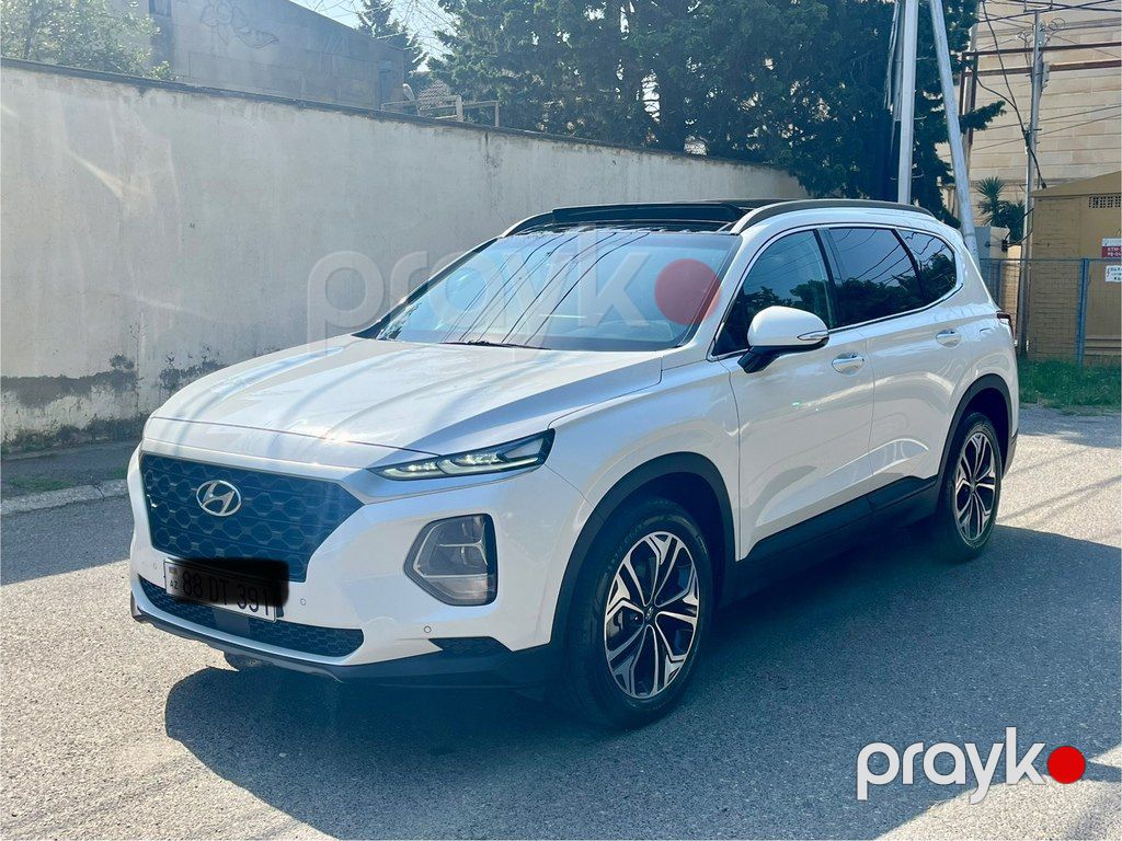 Hyundai Santa Fe, 2.0 L, 2018 il, 156 000 km — Avtomobillər, Bakı (3)