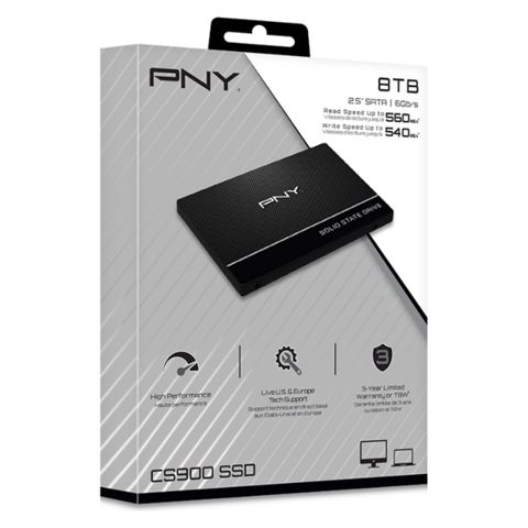 Pny CS900 250GB 3D nand 2.5″ sata ııı Internal SSD (SSD7CS900-250-RB) — Bakı