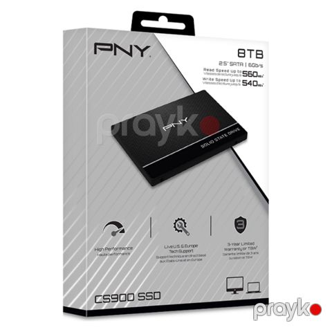 Pny CS900 250GB 3D nand 2.5″ sata ııı Internal SSD (SSD7CS900-250-RB) — Bakı