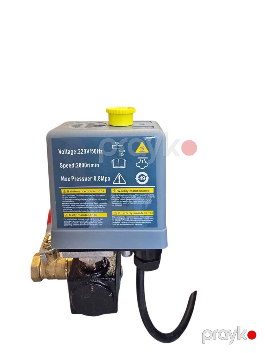 8902 Məhsulun adı: Hava kompressoru Legend 160L – 6400W, 800 l/dəq — Pompa və kompressor, Bakı (2)