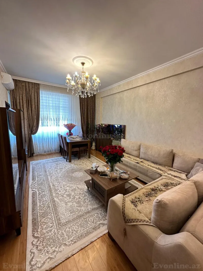 Satılır 3 otaqlı Mənzil Yeni tikili 68 m² Bakı, Suraxanı r., Yeni Günəşli — Bakı