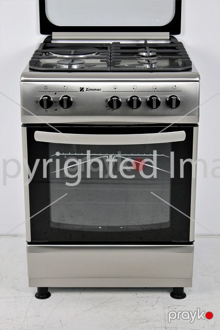 Kombinə olunmuş soba Zimmer ZM 6301 Inox — Ev texnikası, Bakı (6)