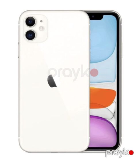 IPhone 11, 128 GB, Ağ, Simsiz şarj — Bakı
