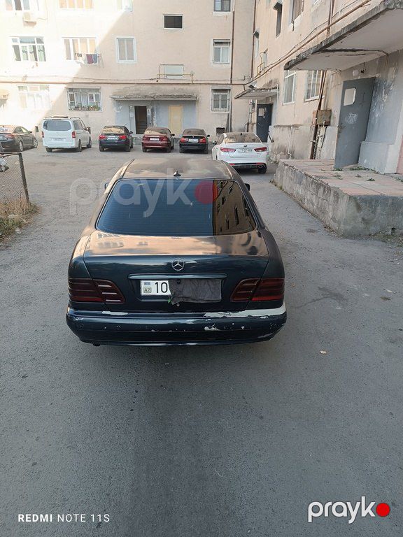Mercedes E 230, 2.3 L, 1996 il, 433 000 km — Avtomobillər, Şəki (2)