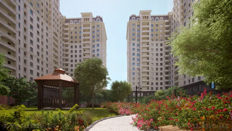 Satılır 2 otaqlı Mənzil Yeni tikili 76 m² Bakı, Yasamal r., Elmlər Akademiyası m — Mənzil, Bakı (5)