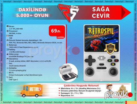 Əl oyunu konsolu — Bakı