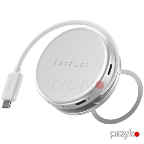 USB Hub Satechi OntheGo 5in1 USB Type-C ST-POTG5S Silver — Bakı