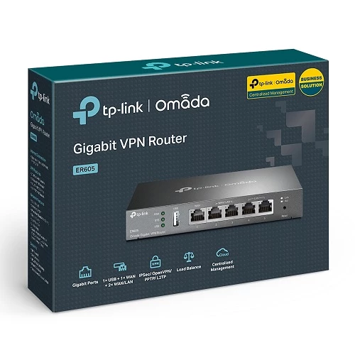 TP-Link TL-ER605 Omada Gigabit VPN Router — Giriş nöqtələri