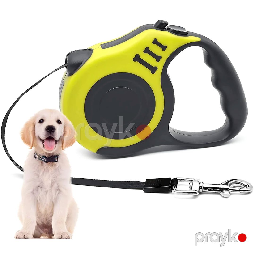 İtlər üçün xalta 006, sarı, plastik/neylon, 3 m — Mallar, Bakı (2)