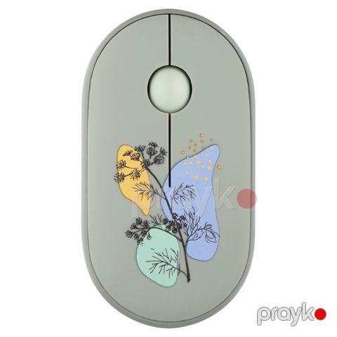2E Mouse MF300 Flora:dıll Silent WL BT, Green (2E-MF300WFLORAGN) — Bakı