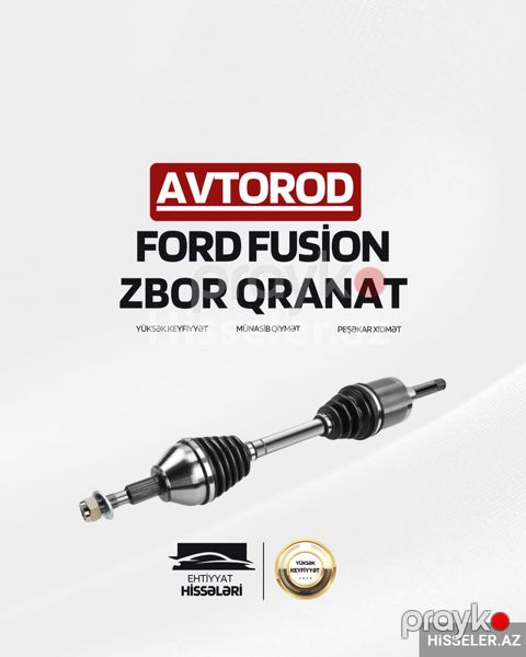"Ford Fusion Polyus" zbor qranat — Bakı
