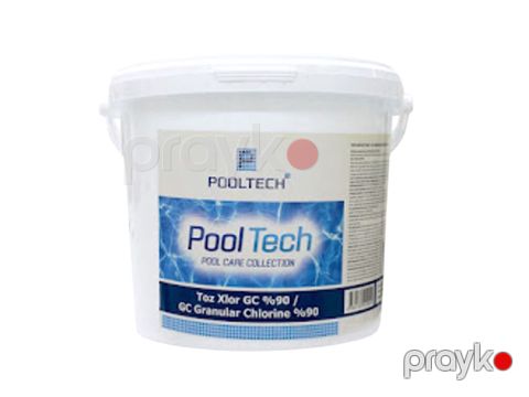 8025 Məhsulun adı: Hovuz dərmanı Toz xlor Pooltech 5 kq Brend — Bakı