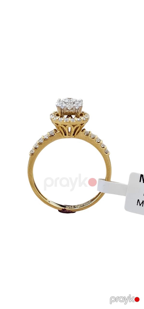 Üzük qadınlar üçün MM1738, qızıl 750 əyar — Mallar, Bakı (3)