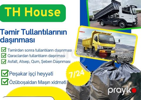 Söküntü Və Tullantıların Daşınılması — Bakı