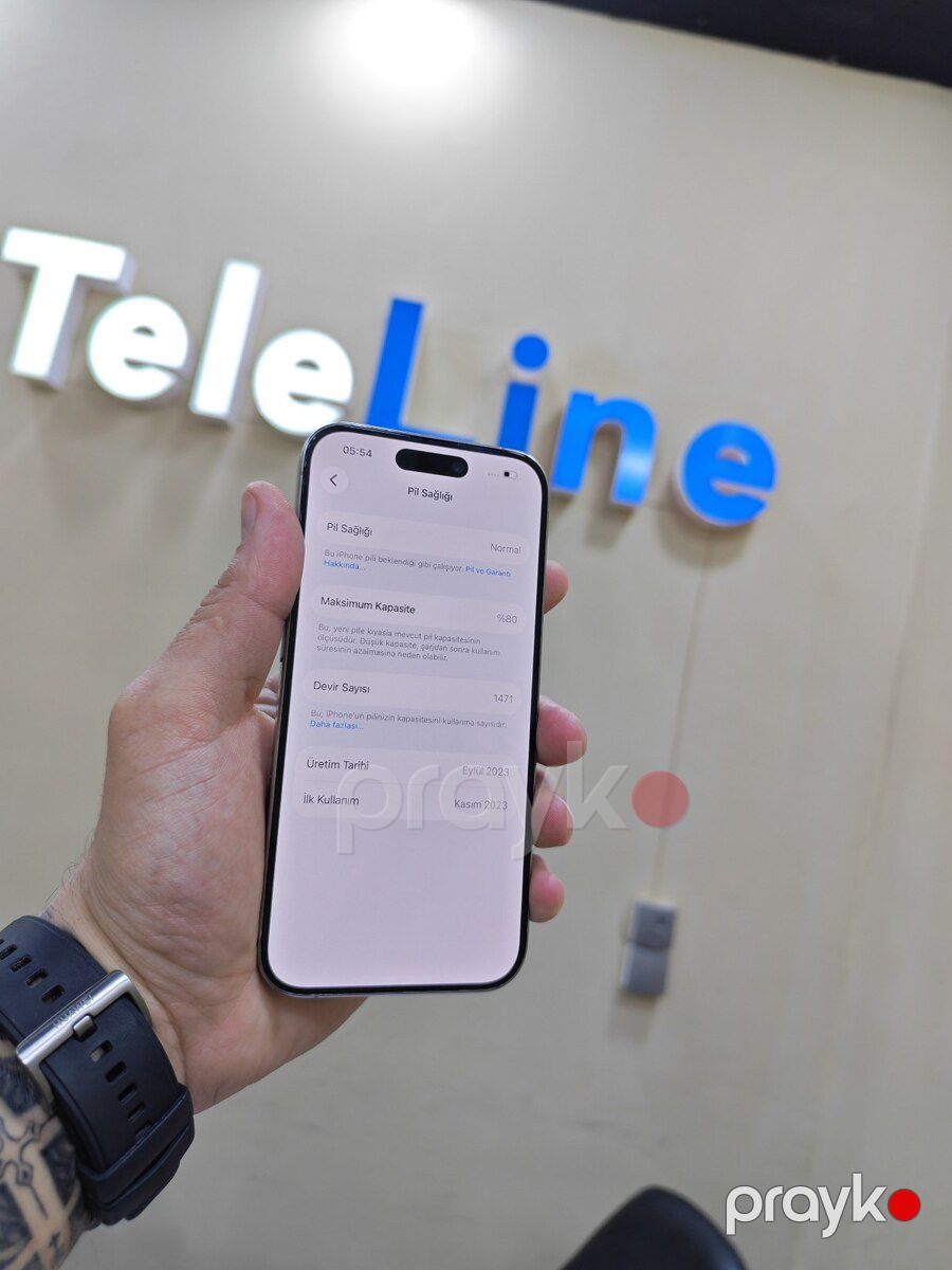 Apple iPhone 15 Pro Natural Titanium 128GB/8GB — Smartfonlar, Bakı (3)