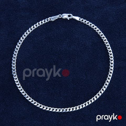 Gümüş bilərzik Azgold 262, 20 sm — Bakı