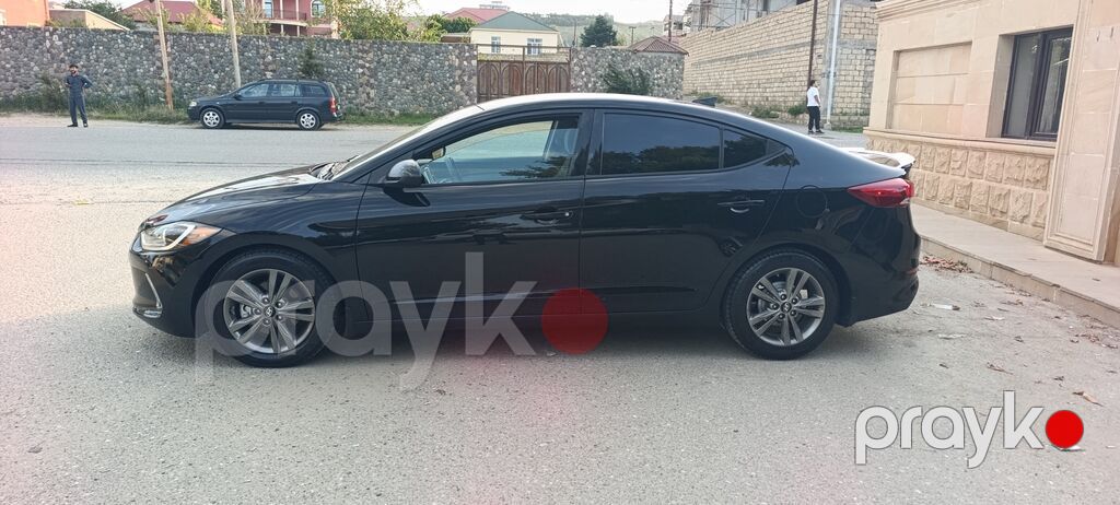 Hyundai Elantra sedan-BEZKRASKA-2017 Cİ İL -102000 Yürüş – qara rəng — Avtomobillər, Fatmayı (5)