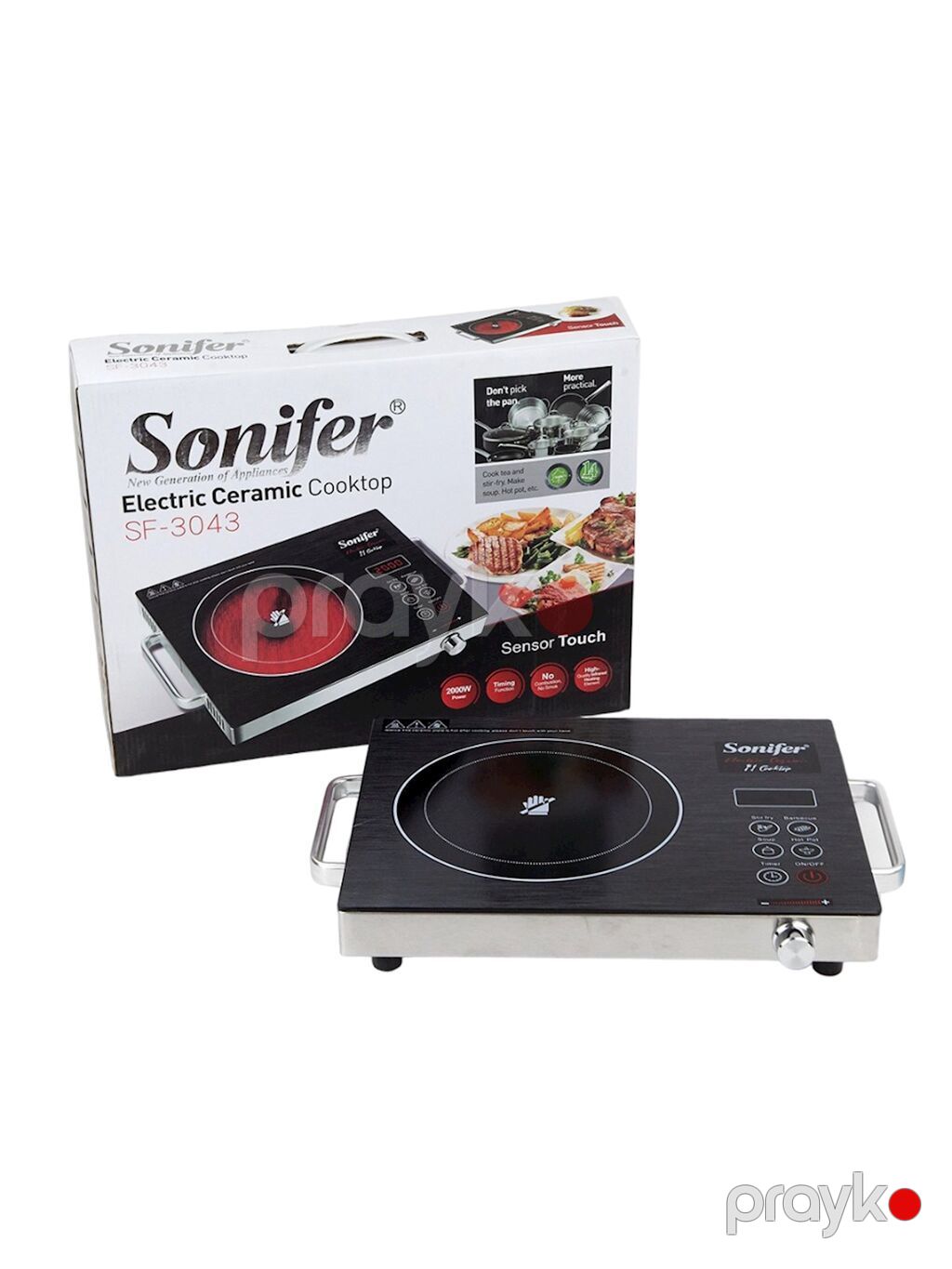 9205 Məhsulun adı: Elektrik plitə Sonifer SF-3043 Brend: Sonifer — Masaüstü plitələr, Bakı (2)