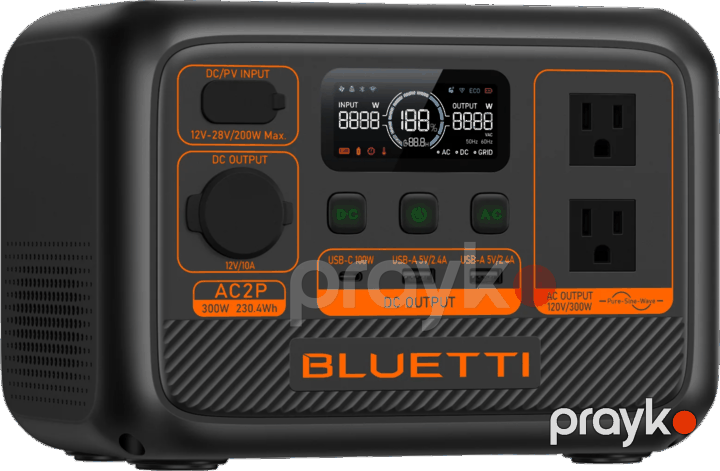 Bluetti AC2P Portable Power Station 300W/2304Wh (AC2P) — UPS, Bakı (4)