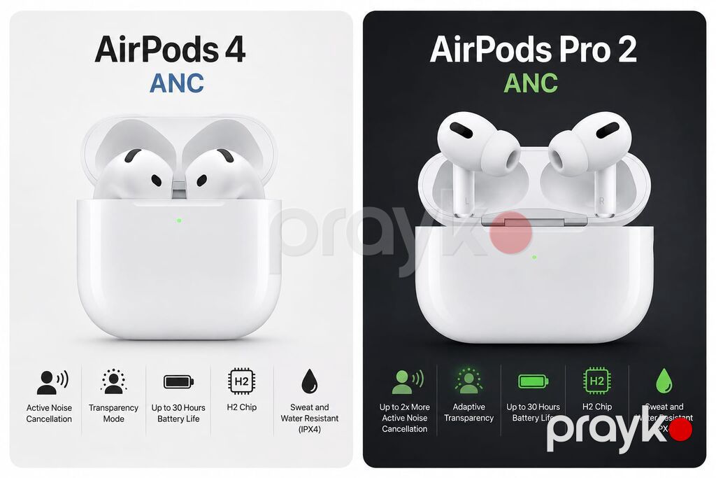 Airpos Pro3 ANC + Pro3 Case dəsti - Aktiv Səs Azaldılması (ANC) — Qulaqcıqlar, Bakı (2)