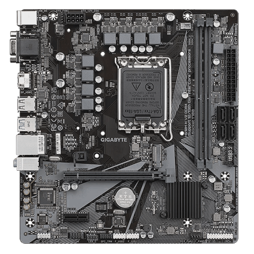 Gigabyte H610M H V2 DDR4 Motherboard — Ana platalar, Bakı (2)