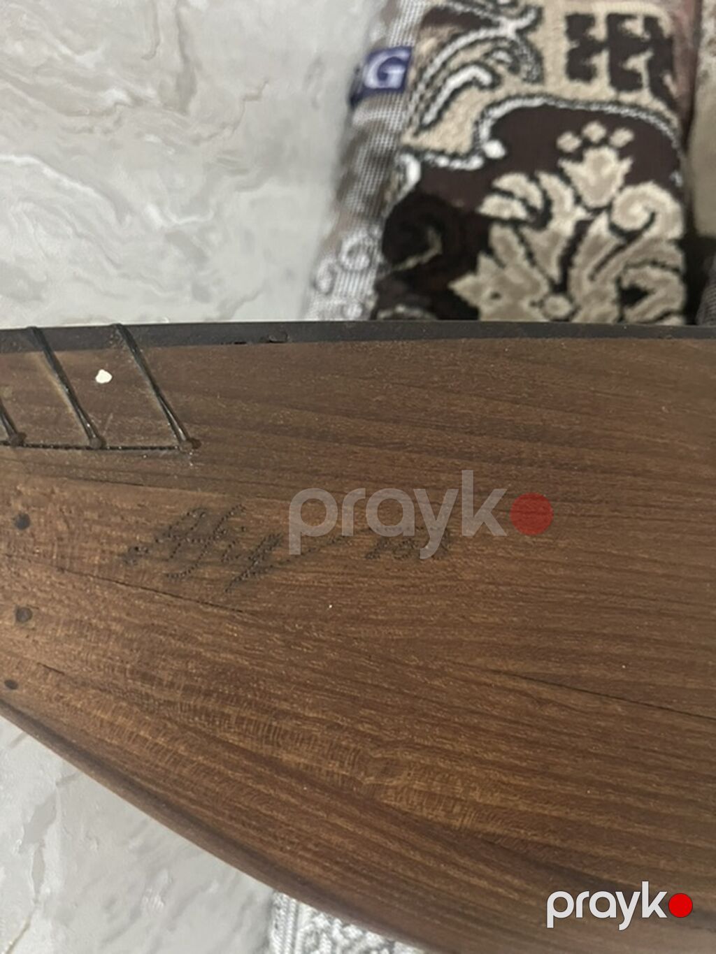 Milli saz – uzun saplı bağlama - Korpus: təbii ağacdan, rezonanslı — Gitarlar və digər simli alətlər, Saray (3)