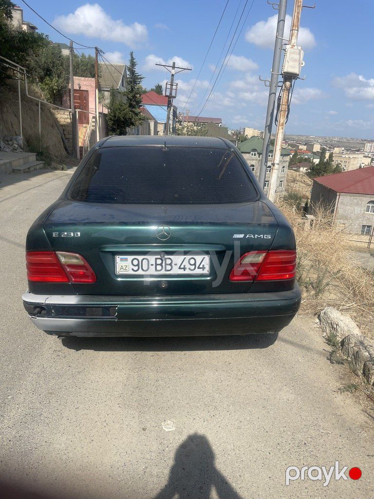 Mercedes E 230, 2.3 L, 1996 il, 380 000 km — Avtomobillər, Bakı (2)