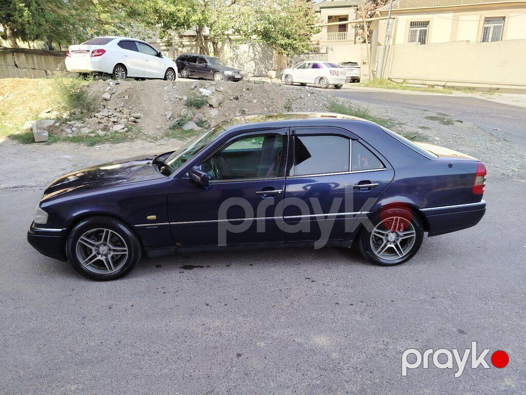 Mercedes C 180, 1.8 L, 1997 il, 253 214 km — Avtomobillər, Bakı (3)