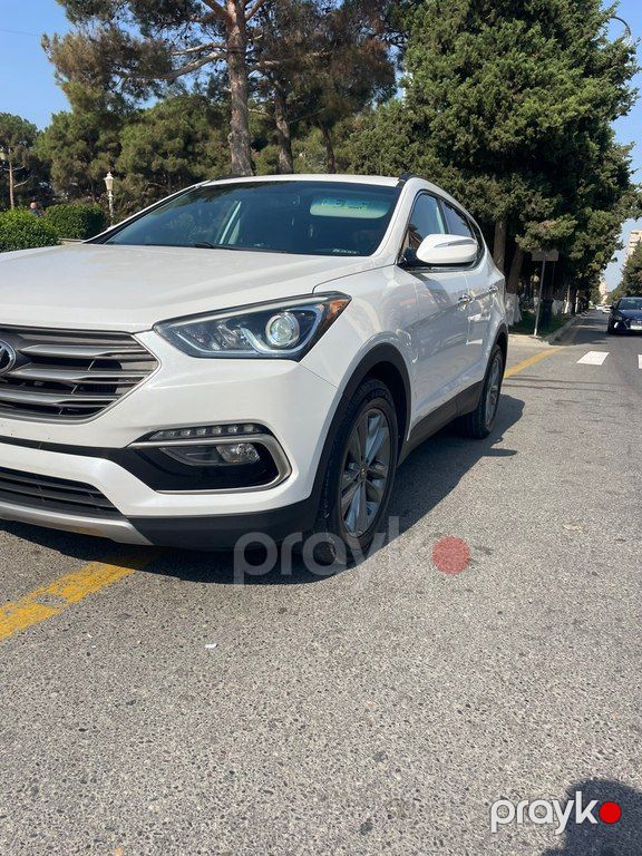 Hyundai Santa Fe, 2.0 L, 2016 il, 170 000 km — Avtomobillər, Bakı (5)