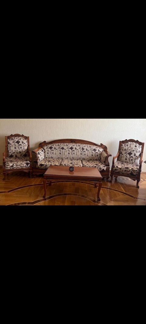 İşlənmiş, Divan, 2 kreslo — NL yeni mebeller alemi — Soft furniture sets