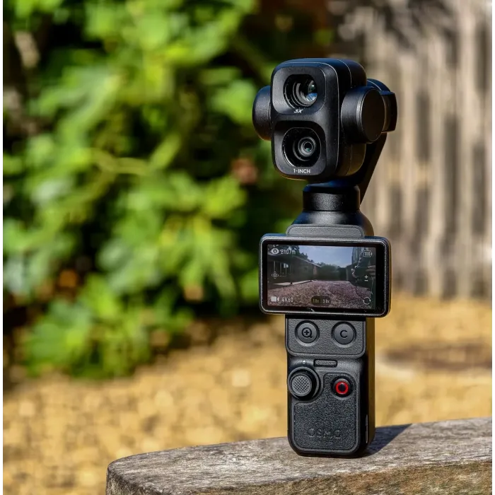 DJI Osmo Pocket 4P Vlog Combo Dual Lens 4K Stabilizatorlu Cib Kamerası — Bakı