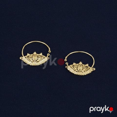 Sırğa qadınlar üçün RV022, qızıl 585 əyar — Bakı
