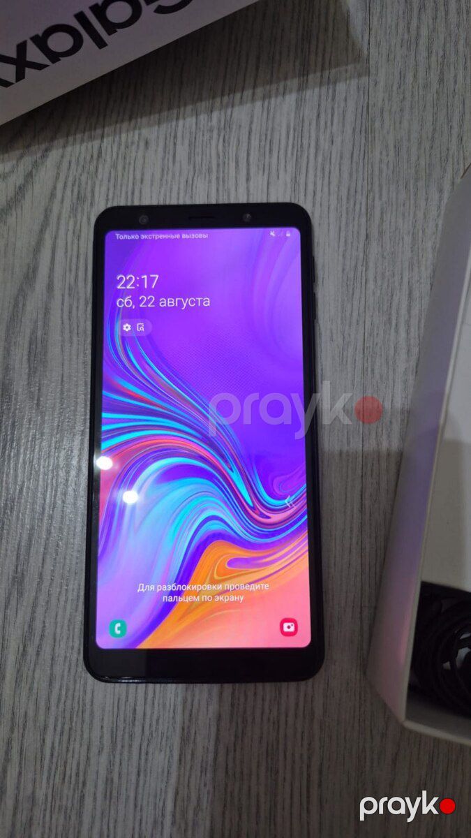 Samsung Galaxy A7 (2018) Black 128GB/6GB — Smartfonlar, Bakı (3)