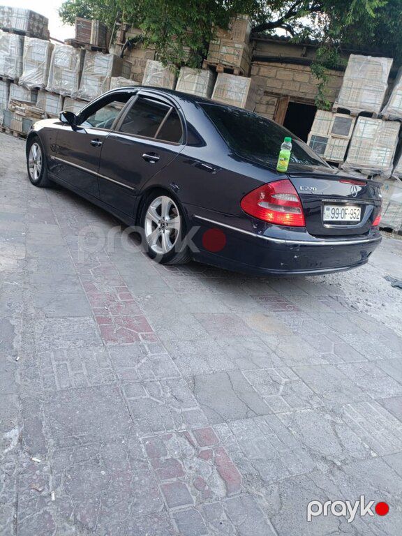 Mercedes E 220, 2.2 L, 2002 il, 350 000 km — Avtomobillər, Bakı (5)