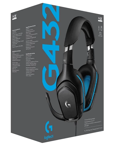 Logitech G432 7.1 Surround Sound (981-000770) Gaming Headset — Bakı