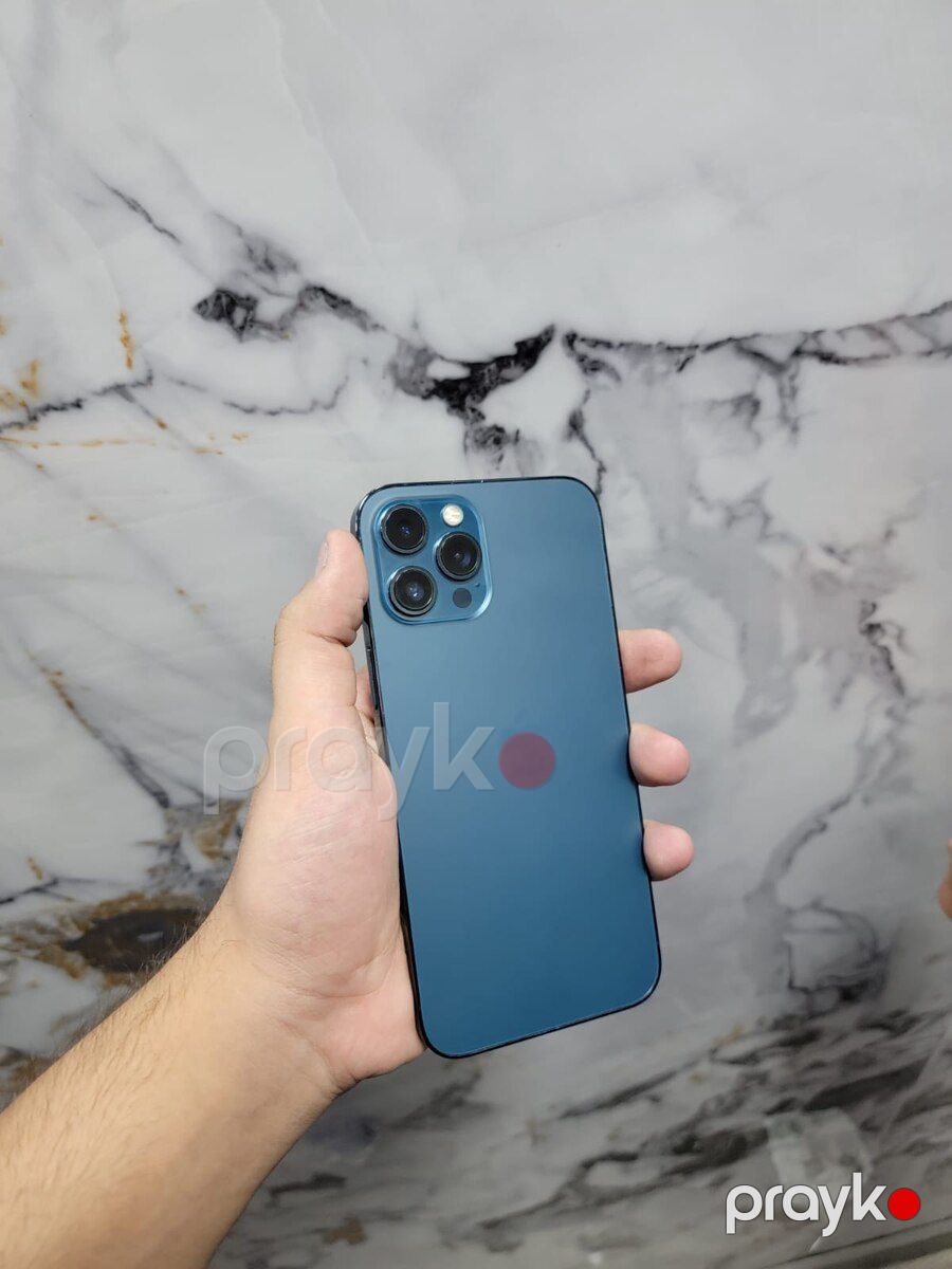 Apple iPhone 12 Pro Max Pacific Blue 256GB/6GB — Smartfonlar, Bakı (2)