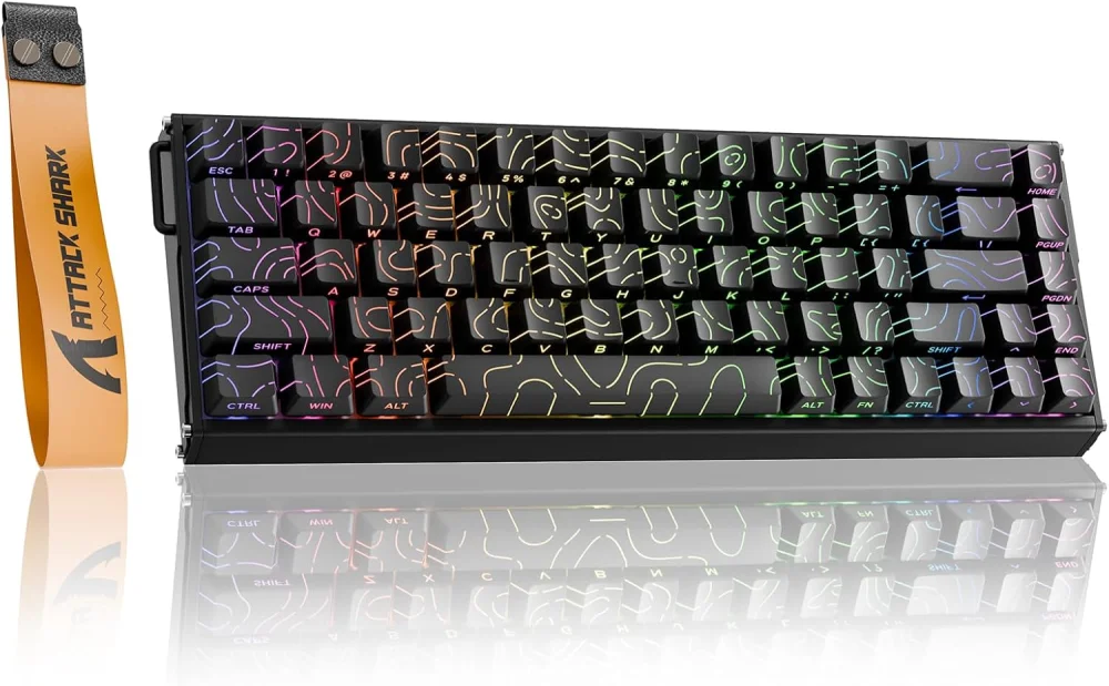 Attack Shark X68 MAX HE Wired Rapid Trigger Magnetic Gaming Keyboard — Klaviaturalar və siçanlar, Bakı (3)