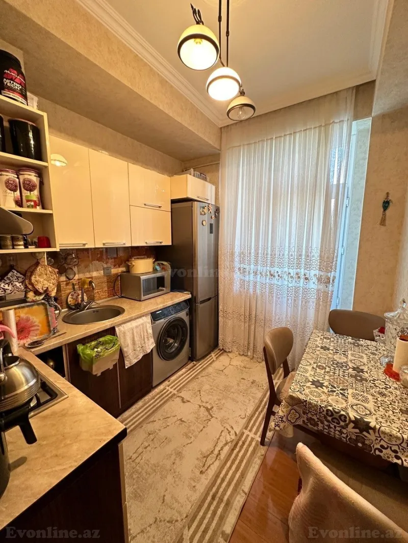 Satılır 3 otaqlı Mənzil Yeni tikili 68 m² Bakı, Suraxanı r., Yeni Günəşli — Mənzil, Bakı (8)