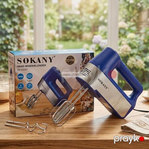 9869 Məhsulun adı: Əl mikseri Sokany SK-02037 Brend: Sokany — Bakı