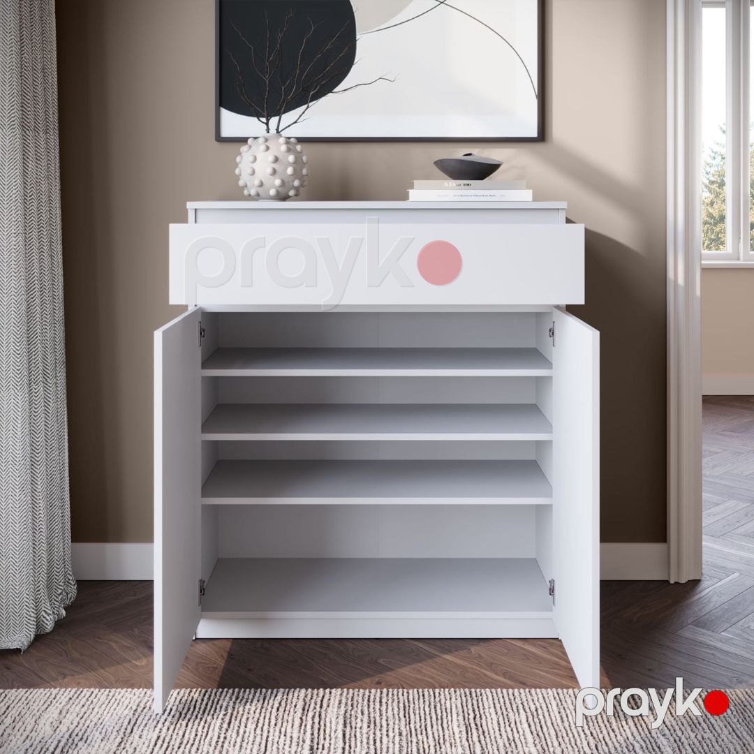 Komod mv_13900222, Ldsp, ağ, 107x40x92 sm — Mallar, Bakı (3)