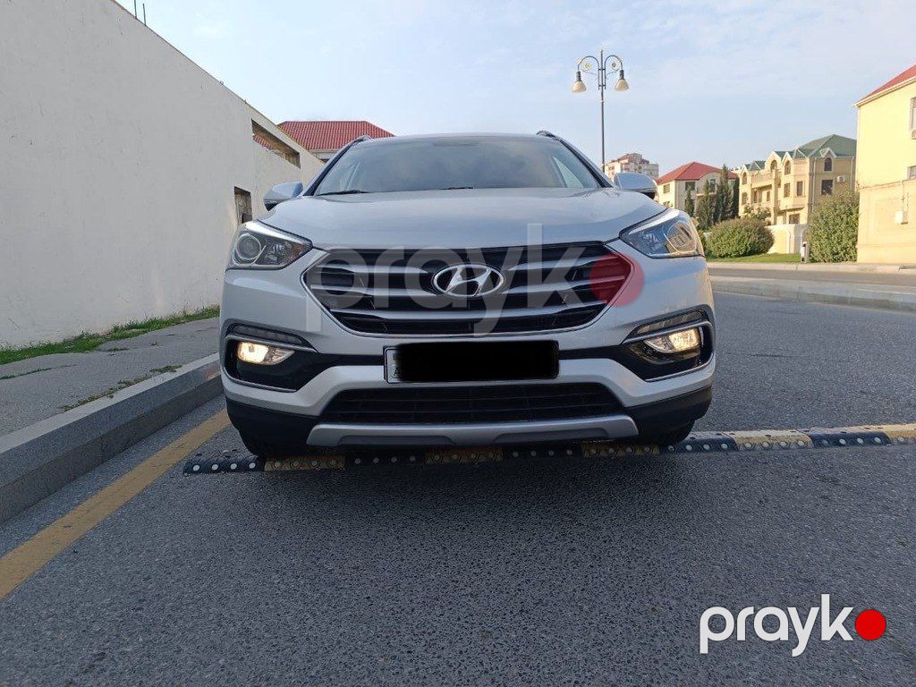 Hyundai Santa Fe, 2.0 L, 2016 il, 213 000 km — Avtomobillər, Bakı (9)