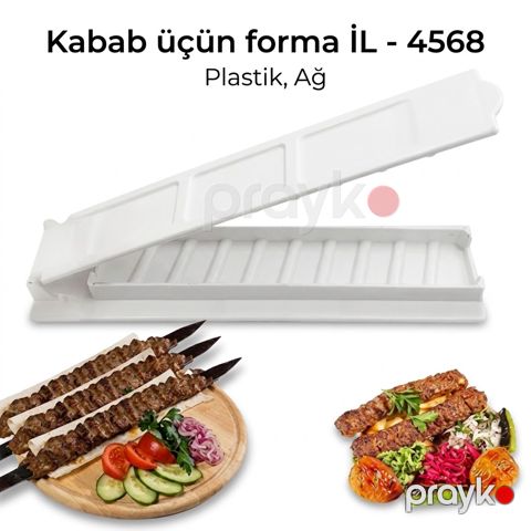 Barbekü və manqal üçün pres plastik ağ — Bakı