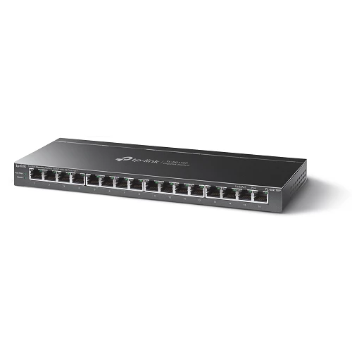 TP-Link TL-SG116P 16-Port PoE+ Desktop Switch — Şəbəkə və server avadanlığı, Bakı (2)