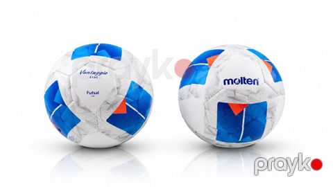 8632 Məhsulun adı: Futbol topu Molten, ağ/göy, ölçü 5 Brend: Molten — Bakı