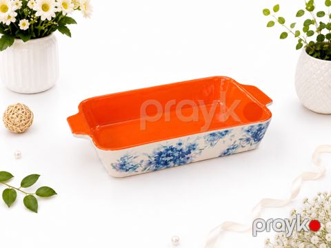 Bişirmə qabı TORY-001987, Düzbucaq, 2300 ml, Keramika — Bakı