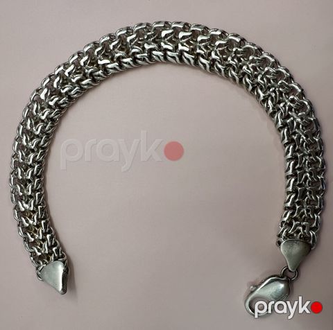 Qolbaq kişilər üçün Dragon-02, gümüş 925 əyar, 32 q — Bakı