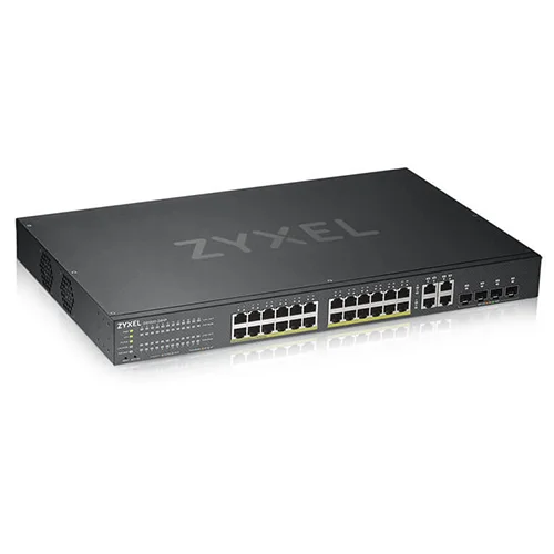 Zyxel NebulaFlex GS1920-24HPv2 (GS192024HPV2-EU0101F) 24-Port L2 Smart Managed Gigabit PoE Switch — Bakı